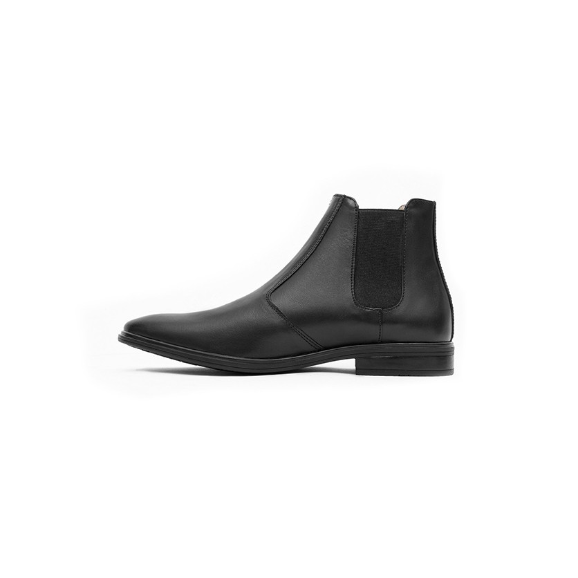 Giày Chelsea Boot Nam ICON DENIM All Black | BigBuy360 - bigbuy360.vn