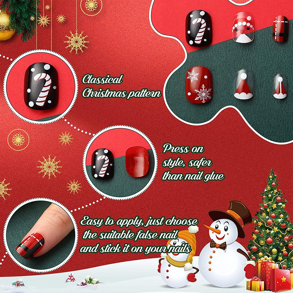 [Hàng mới về] Set móng tay giả họa tiết hoạt hình cho bé gái DIY