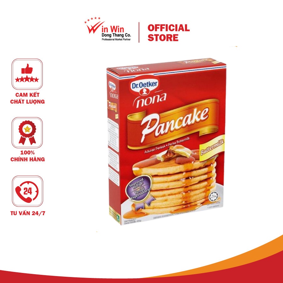 Bột Làm Bánh Rán  Buttermilk Pha Sẵn Dr. Oetker 400g  - MÓP NHẸ