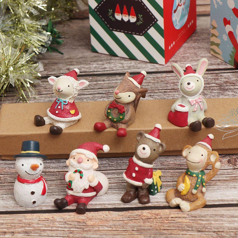 1 Mô Hình Ông Già Noel Mini Trang Trí Giáng Sinh