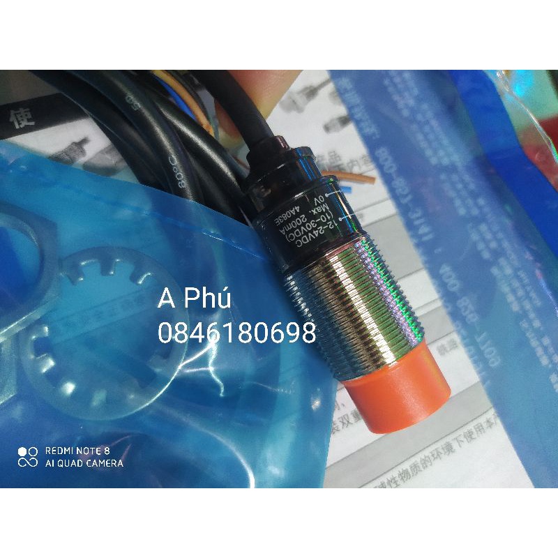 Cảm biến tiệm cận PR18-8DP  (PNP-No)
