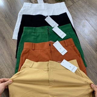 Quần kaki co dãn màu Hường