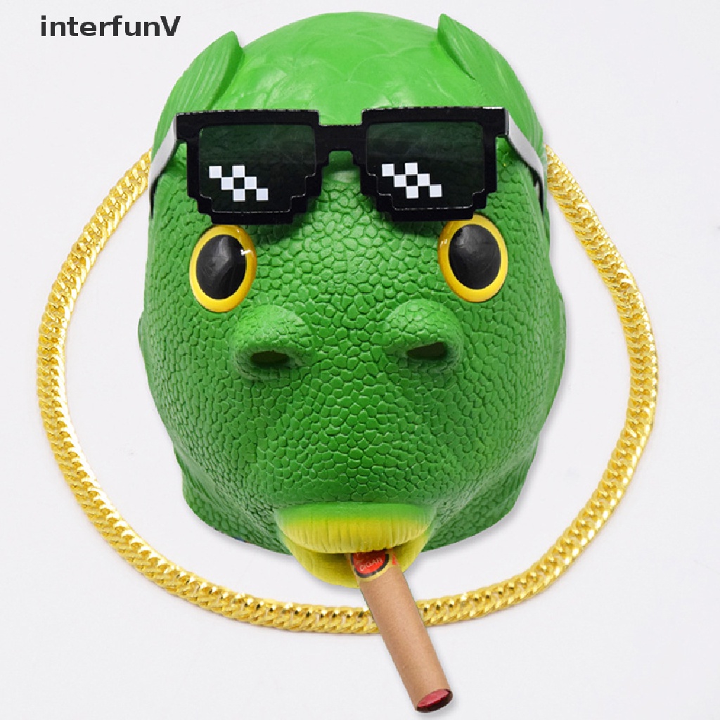 Mặt Nạ Hóa Trang Hình Cá Xanh Cho Lễ Hội / Tiệc Tùng