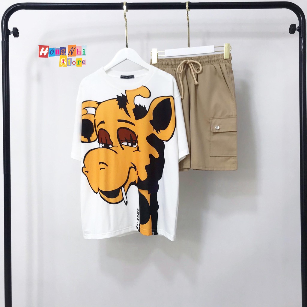 QUẦN ĐÙI 2 TÚI MÀU VÀNG TAN - QUẦN SHORT BOX PANT UNISEX TAN - MM