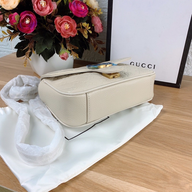 Túi xách Gucci Marmont màu trắng size 22cm