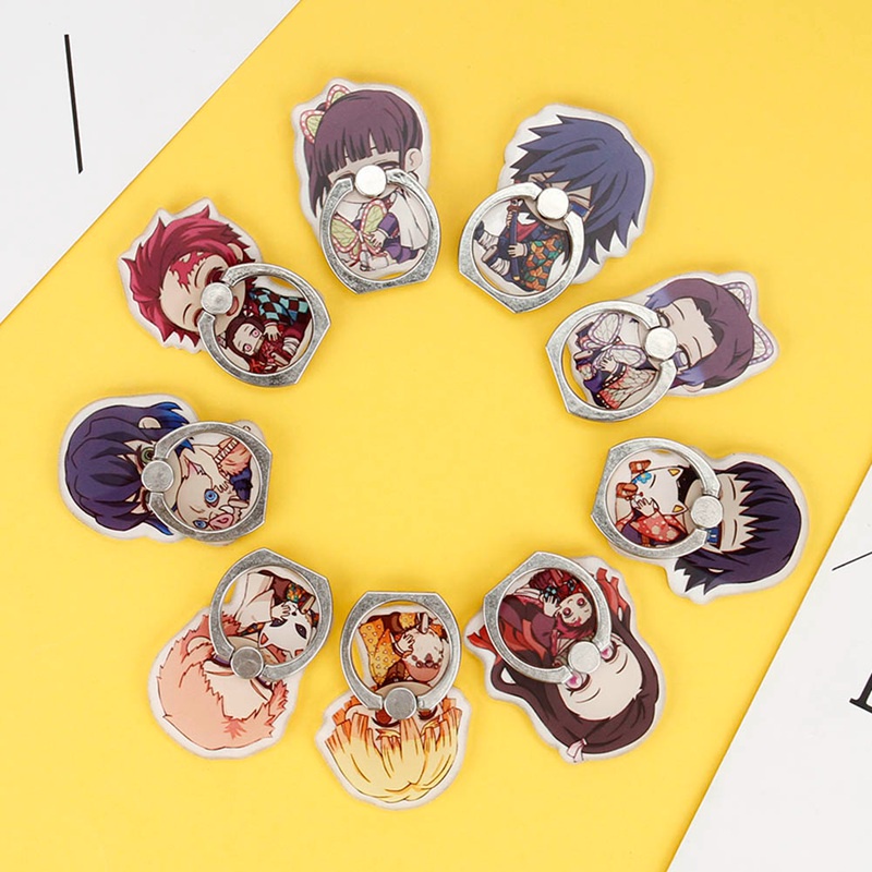 Vòng nhẫn đỡ điện thoại bằng acrylic hình anime Demon Slayer | BigBuy360 - bigbuy360.vn