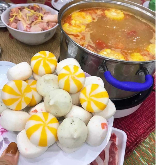 Viên thả lẩu mix malay