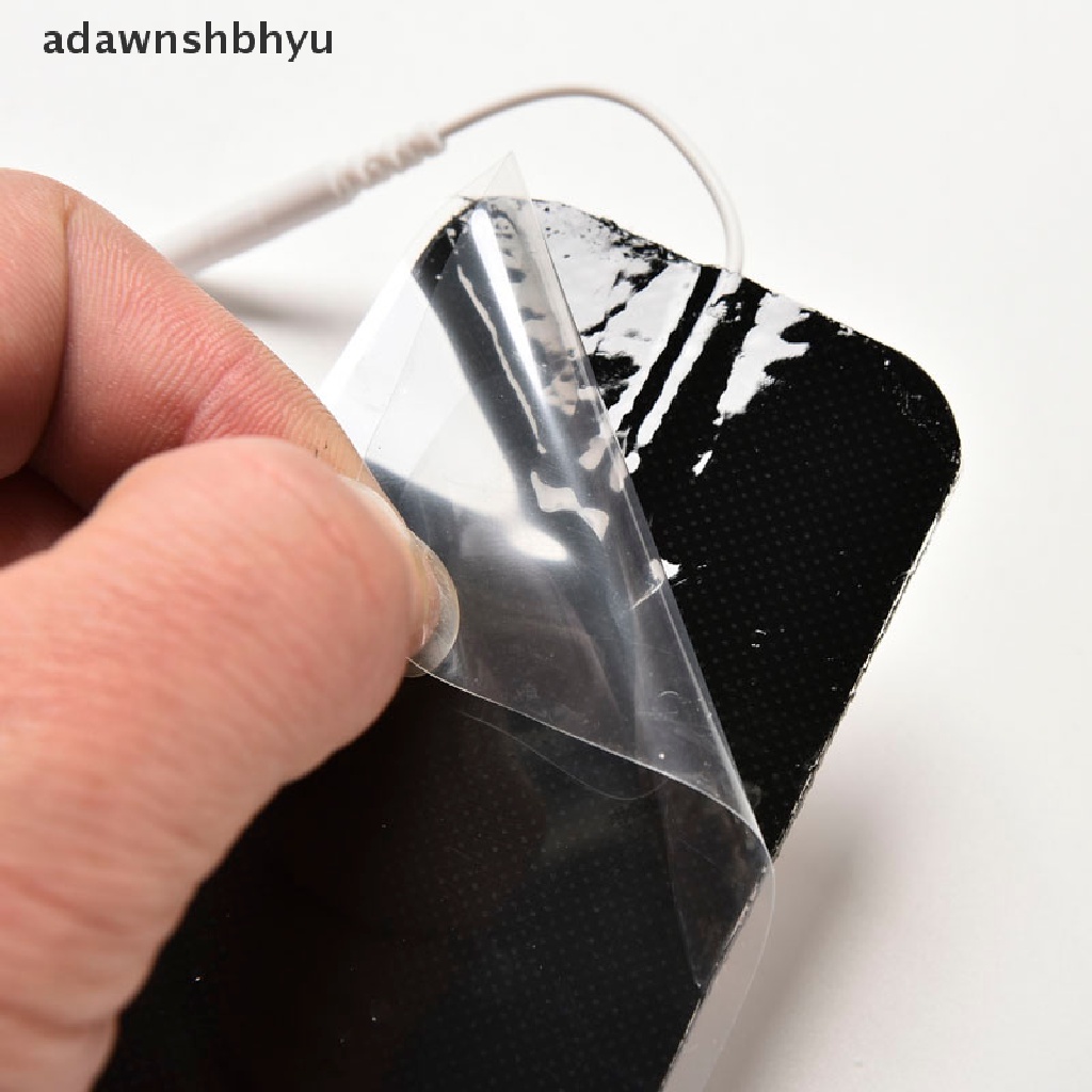 2 Miếng Dán Điện Cực Vật Lý Tự Dính Cỡ Lớn Có Thể Tái Sử Dụng Cho Tens EMS