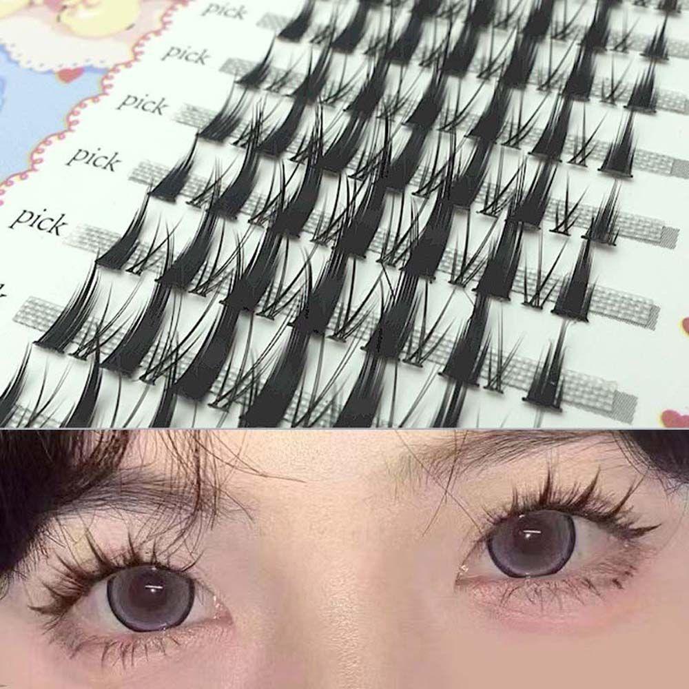 Lông Mi Giả Mềm Mại Màu Đen Tự Nhiên Dùng Trang Điểm