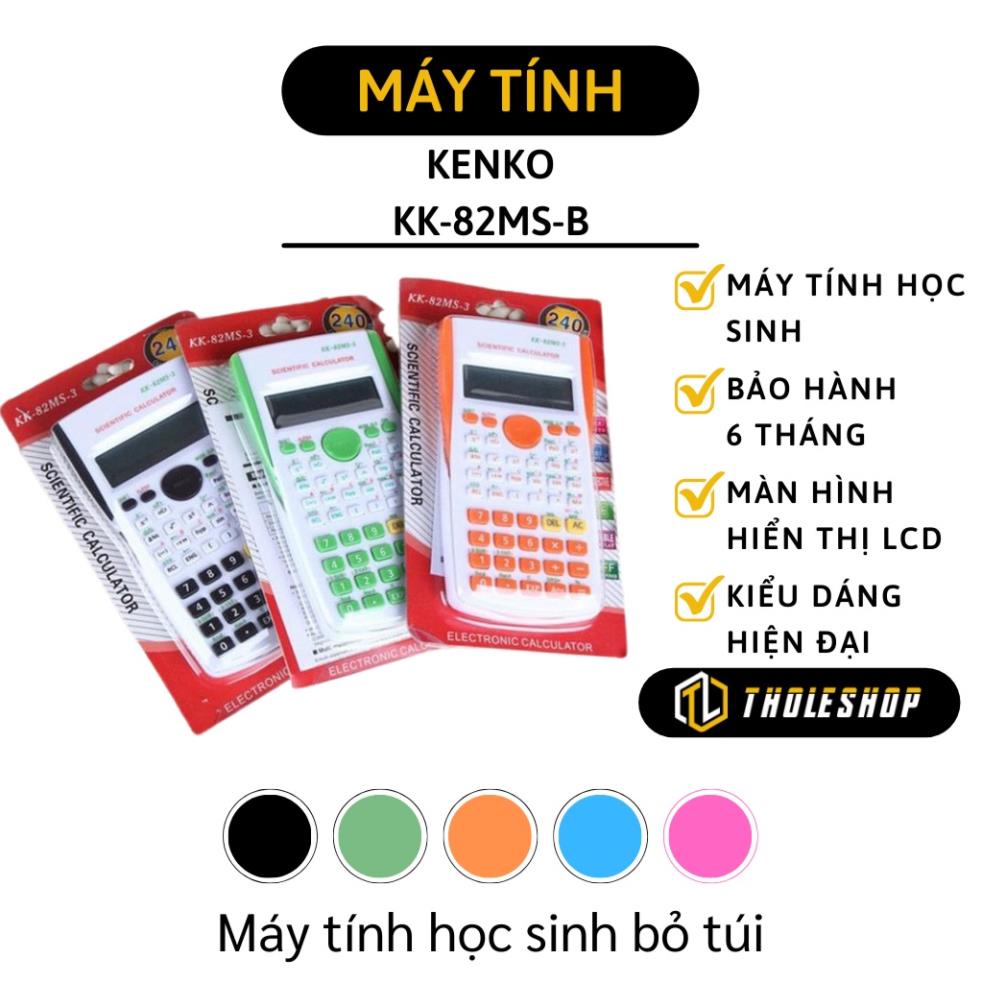 Máy tính học sinh - Máy tính học sinh cầm tay Kenko KK-82MS-B kiểu dáng hiện đại, đa chức năng 2795