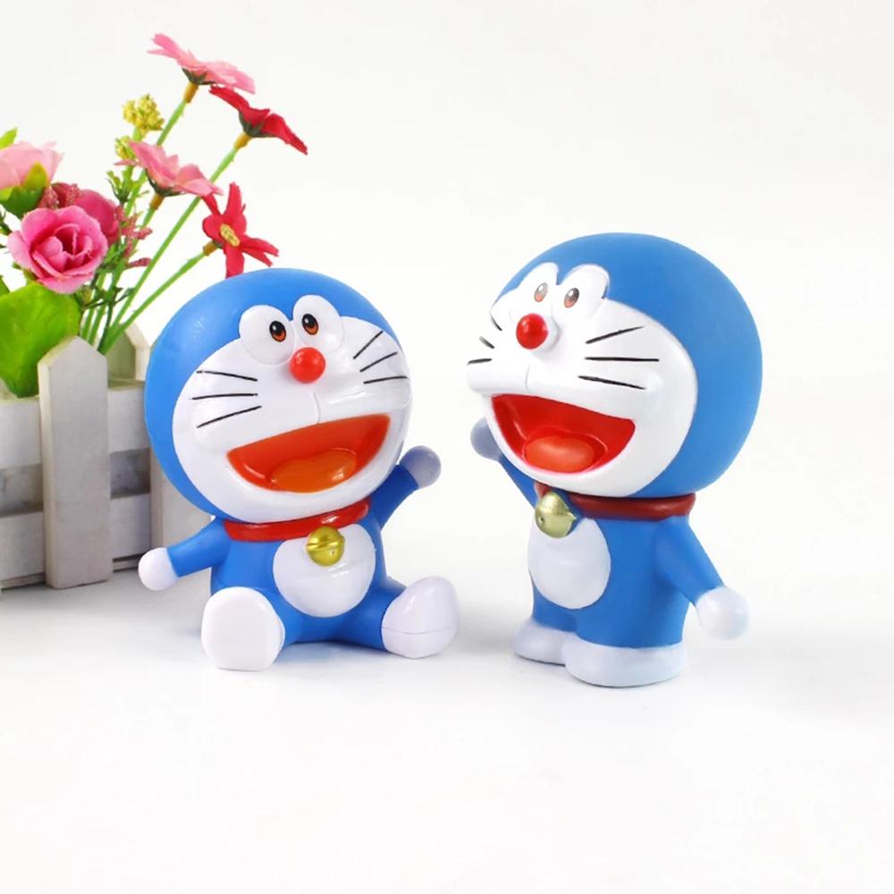Mô Hình Nhân Vật Doraemon 10cm Trang Trí Bánh Kem