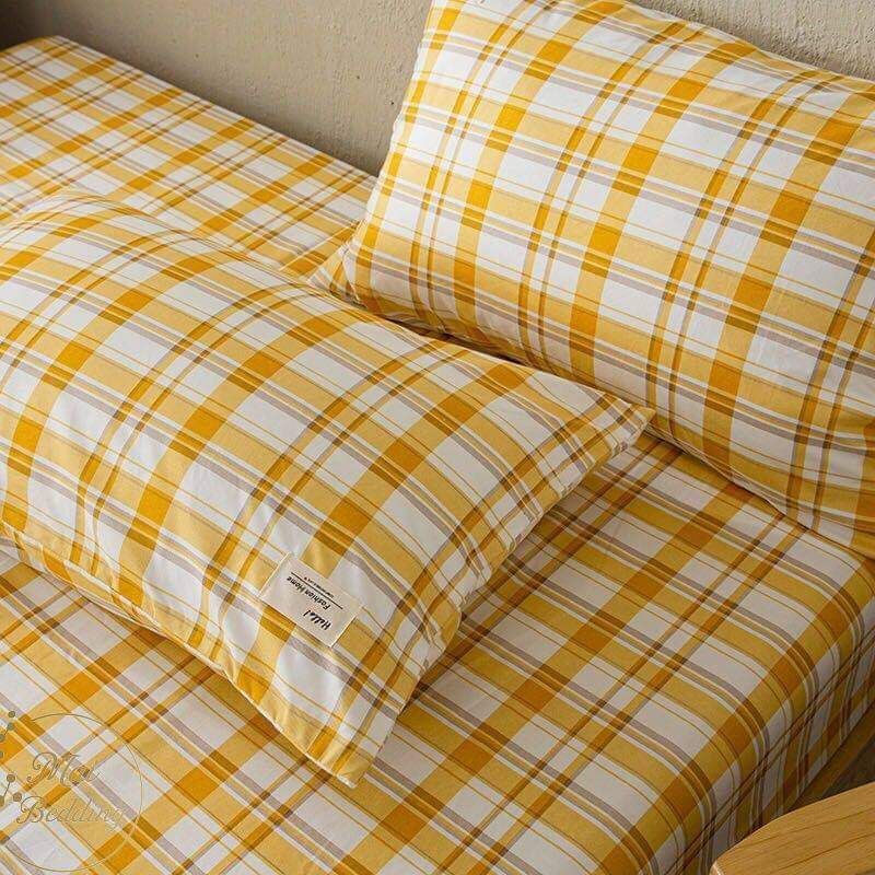 Vỏ Gối Nằm Cotton Tici Kẻ KT 50x70cm (01 cái), Hàng Chuẩn Đẹp