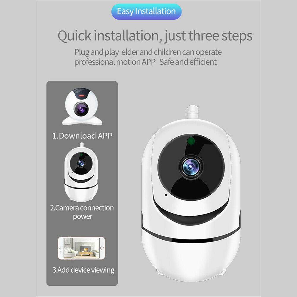 【SUXIN】 1080P WiFi IP Camera Home Security Baby Monitor Clever Dog CCTV Night CAM