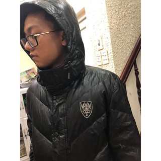 Phao nam  lông vũ