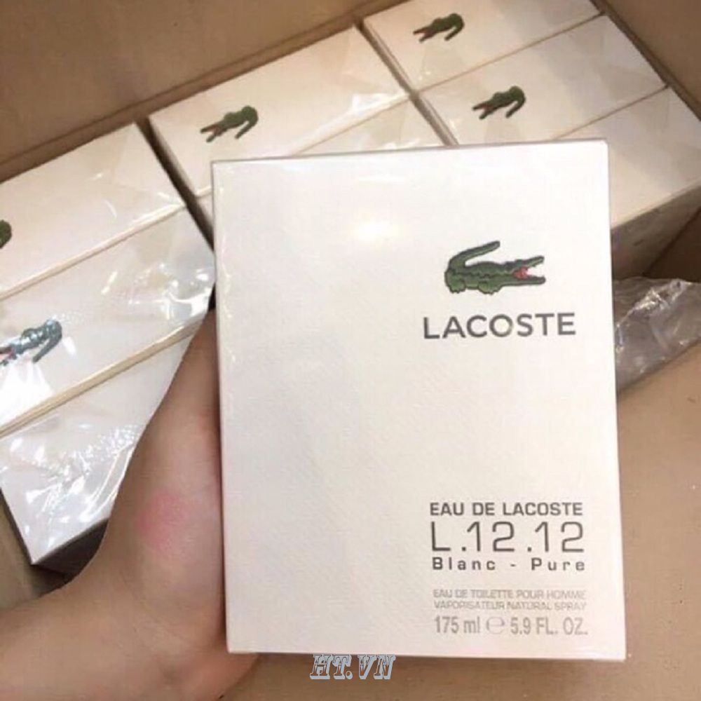 Nước Hoa Nam 175ml Lacoste Eau de Lacoste L.12.12 Blanc Pure 100% chính hãng