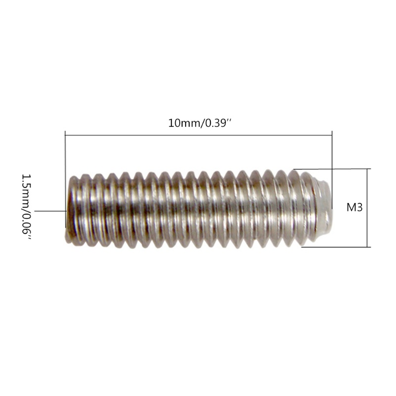Bộ 12 Ốc Vít Lục Giác Dài (4-4 X 3 / 8 &quot;) Có Thể Điều Chỉnh Độ Cao Tiện Dụng