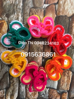 Giầy len sơ sinh
