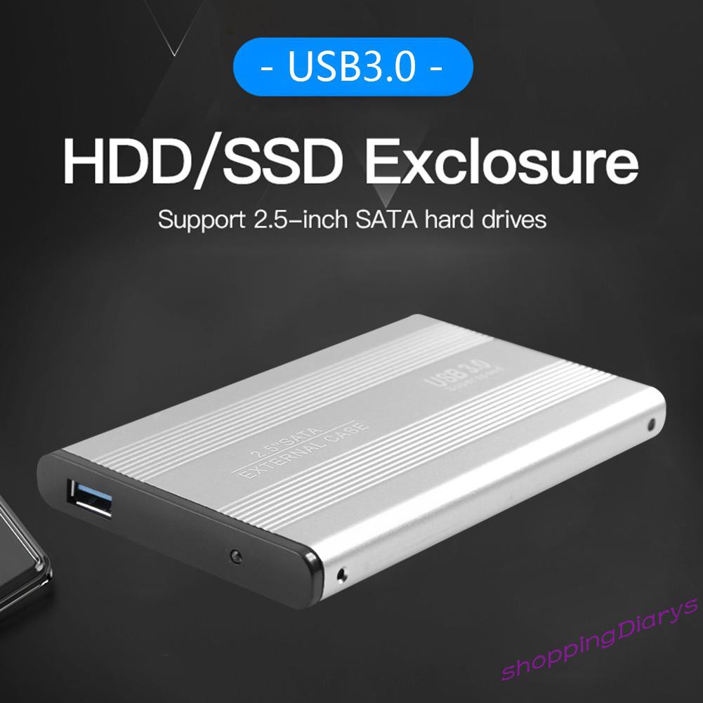 Hộp Đựng Ổ Cứng Ngoài Sh 3tb Usb 3.0 2.5 Inch Sata Hdd Ssd Ốp