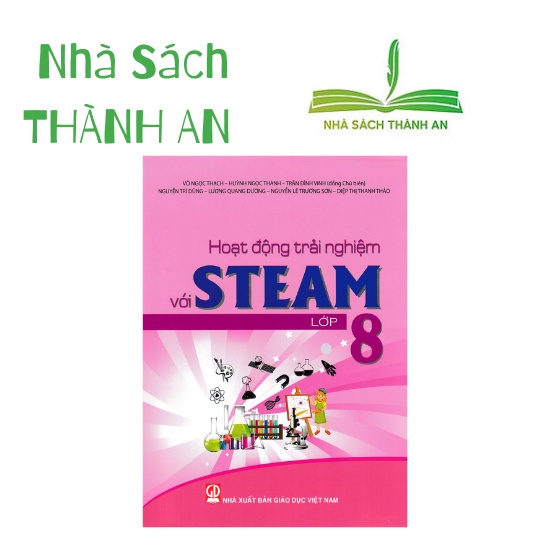 Sách - Hoạt động trải nghiệm với steam lớp 8