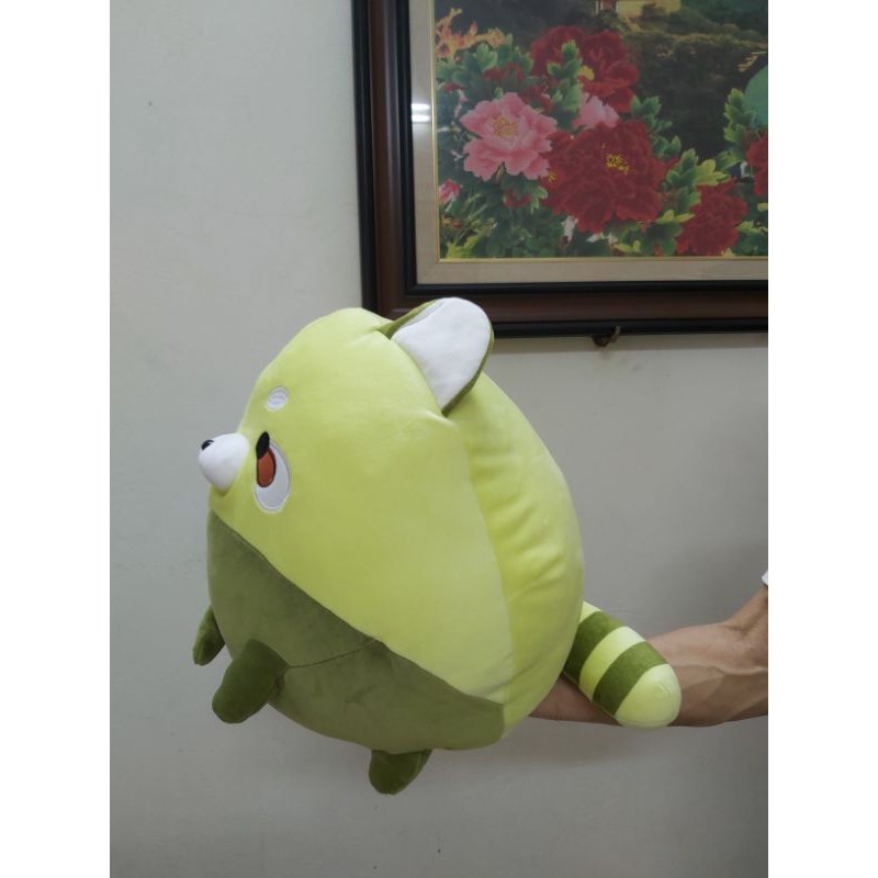 Gấu trúc bắc mỹ nhồi bông dáng tròn