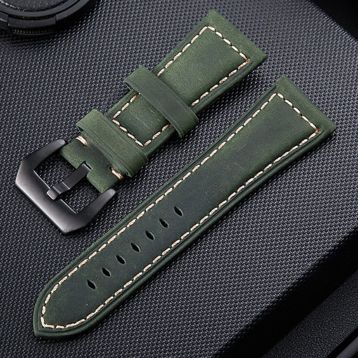 [ Fit Leather ] Dây Đồng Hồ Da Bò cho đồng hồ Cơ,đồng hồ thông minh Size 20/22 mm – Da Bò Thật 100%
