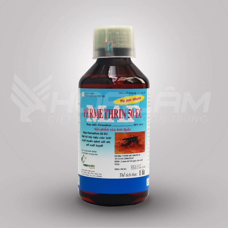 Thuốc diệt muỗi Permethrin 50EC - 1000ml