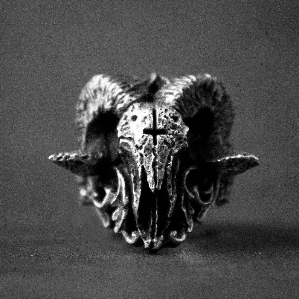 FUTURE Personality Domineering Goat Classic Skull Ring Party Accessories Jewelry Gift Retro Alloy Punk