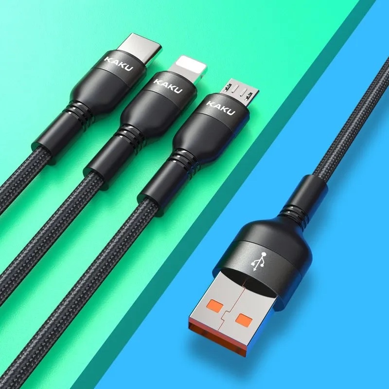 Dây Cáp 3 Đầu Kaku KSC-436