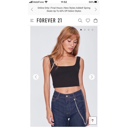 Áo crop top balo hiệu xuất khẩu