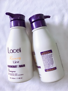 Dầu gội Lacei Recovery Shampoo ⚡ CAO CẤP ⚡ Dầu gội Phục hồi tóc 500ml mang lại mái tóc đầy sức sống và bồng bềnh óng ả
