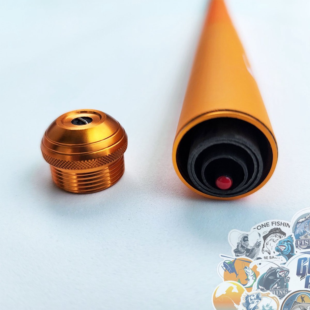 Cần câu đài Thanh xuân phong nhã 6H tặng kèm 1 ngọn phụ - Tông màu Cam trẻ trung