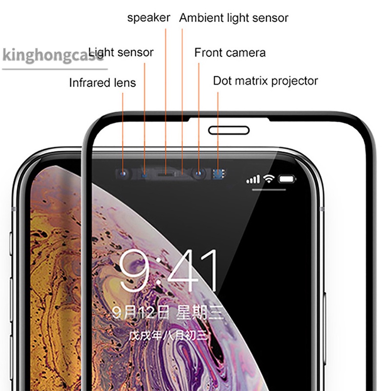Ốp điện thoại kính cường lực cho Compatible For IPhone 7 8 6 6s Plus SE 2020 12 11 Pro X XR XS Max 12 Mini