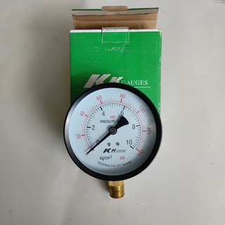 Đồng hồ đo áp suất KK mặt 63mm
