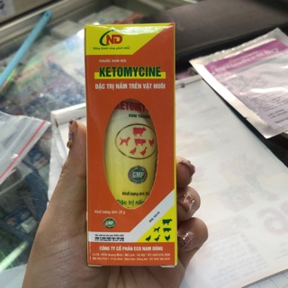 KETOMYCINE - Thuốc bôi nấm trên thú