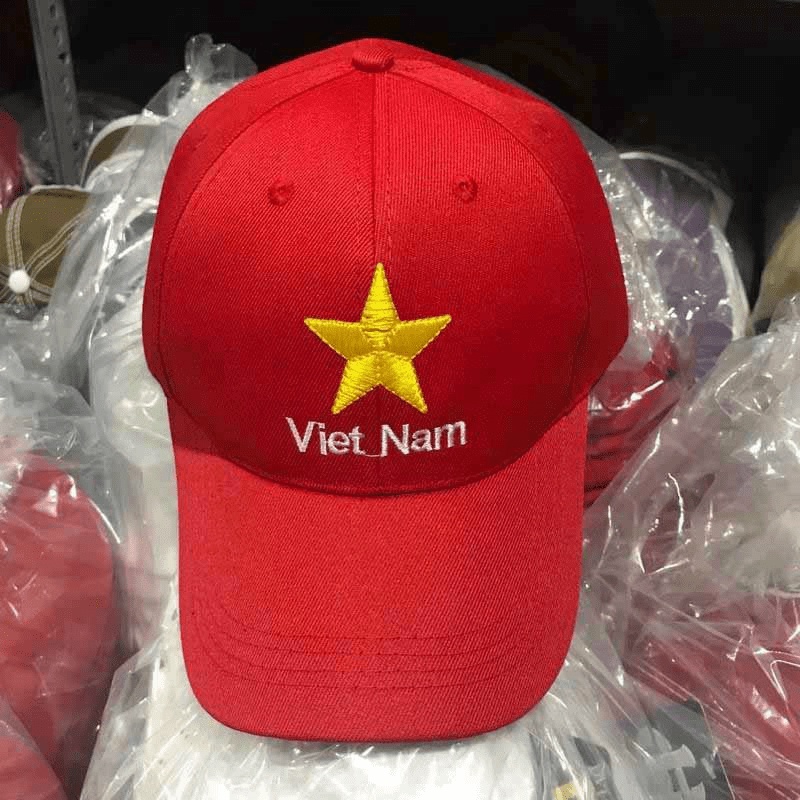 Mũ Lưỡi Chai Việt Nam Cờ Đỏ Sao Vàng Cổ Vũ Thắng Lợi [NEW UNISEX]