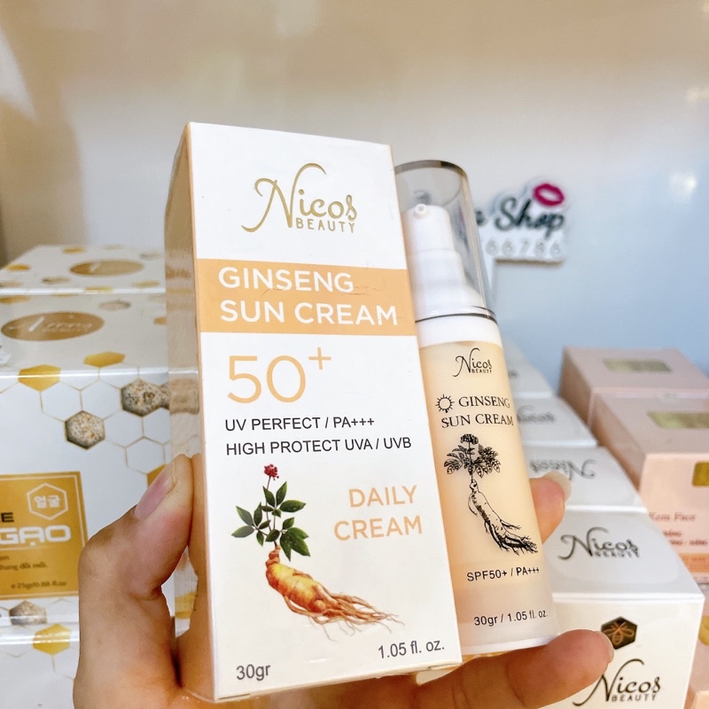 Kem chống nắng Nicos