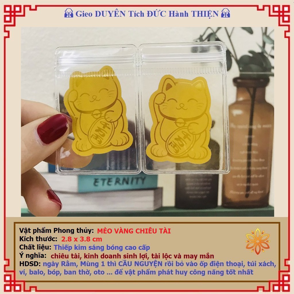 Mèo Chiêu Tài rước Lộc vào nhà, Bình an May mắn - PHONG THỦY LIÊN HOA | BigBuy360 - bigbuy360.vn