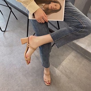 SANDAL DÂY MẢNH 5CM ĐẾ ĐỆM ÊM CHÂN (ảnh thật)