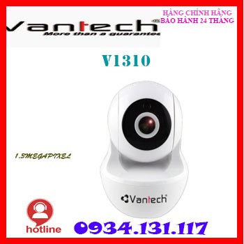 Camera IP Robot hồng ngoại không dây 1.3 Megapixel VANTECH V1310