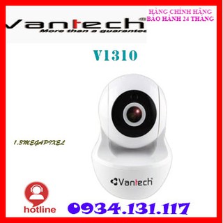 CAMERA IP WIFI VANTECH 1.3MP V1310 (1.3mp)