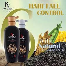 Dầu gội hồng sâm giảm gãy rụng và nuôi dưỡng tóc Kerasys Hair Fall Control 400ml Hàn quốc