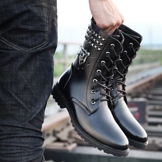 Giay boot nam thời trang
