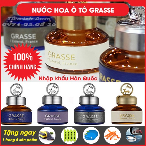 Nước hoa ô tô Hàn Quốc tinh dầu tự nhiên 110ml - Grasse | tienich_auto