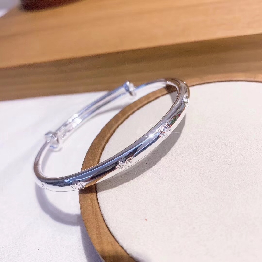 Vòng đeo tay mạ bạc 925 cho bé