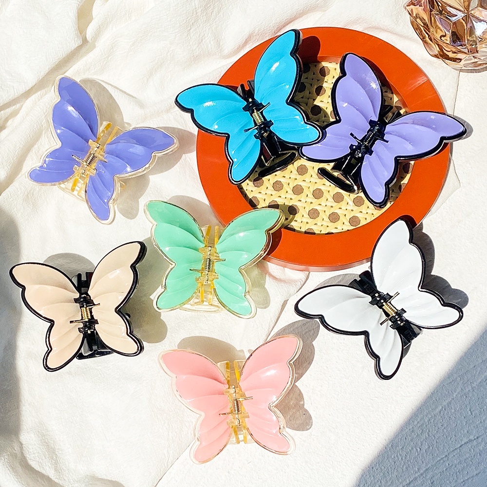 Kẹp tóc KIDSBOWS phối hình bướm màu kẹo thời trang Hàn Quốc dành cho nữ