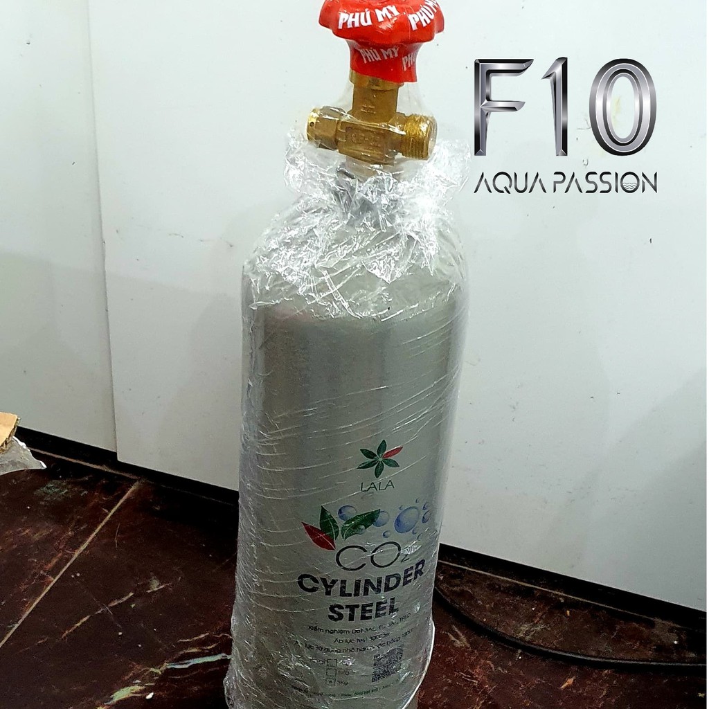 Bình Co2 3KG cho bể thủy sinh. Hàng Đẹp Chắc Chắn luôn ạ
