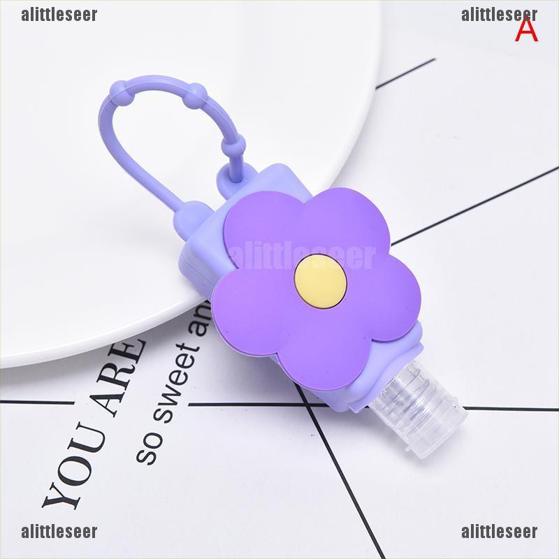 Giá Đỡ Chai Nước Rửa Tay / Chai Nước Rửa Tay Bằng Silicon Hình Động Vật / Bông Hoa Dễ Thương