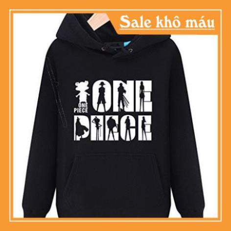 [ HOT] Áo hoodie nỉ One Piece giá rẻ xả kho - Fan Anime nào cũng nên có