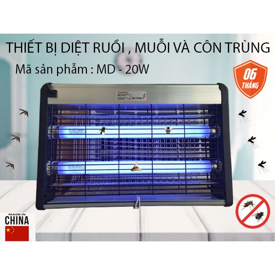 ĐÈN DIỆT CÔN TRÙNG CÔNG NGHIỆP MD-20w