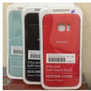 Ốp Lưng Silicone Cover chống bẩn cao cấp Samsung S7 Edge